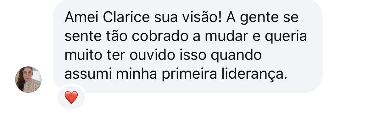 Depoimento de Depoimento de participante
