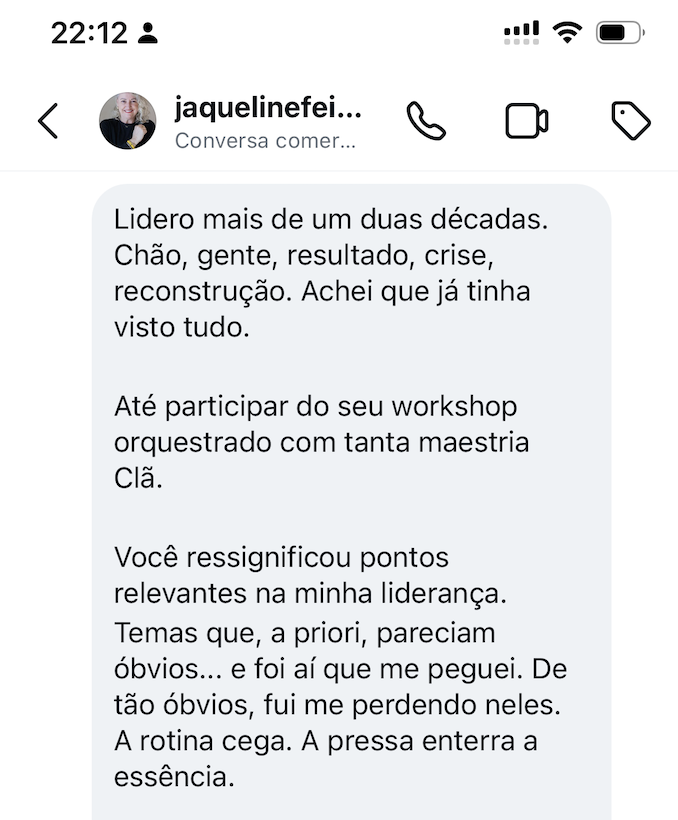 Depoimento de Jaqueline